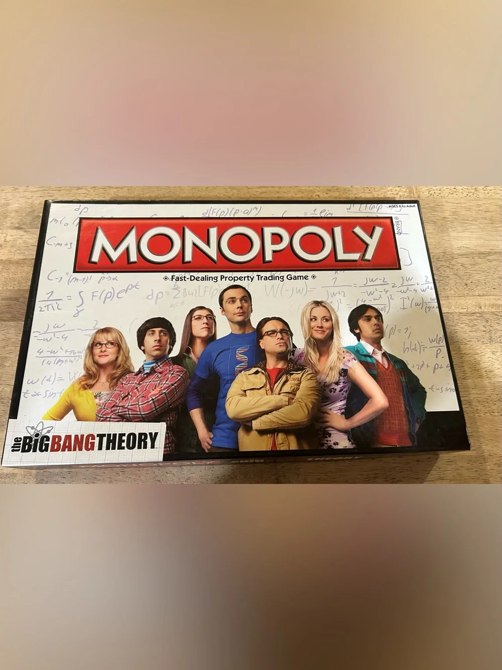 Monopoly The Big Bang Theory Hasbro 2014 TV Show READ